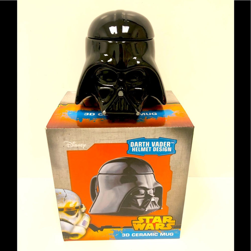 Disney Star Wars Darth Vader 3D Ceramic Sculpted Coffee Mug